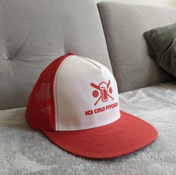 Baseball hat "ice cold pitchers". Beer enthusiast approved. - Picture 2 of 5